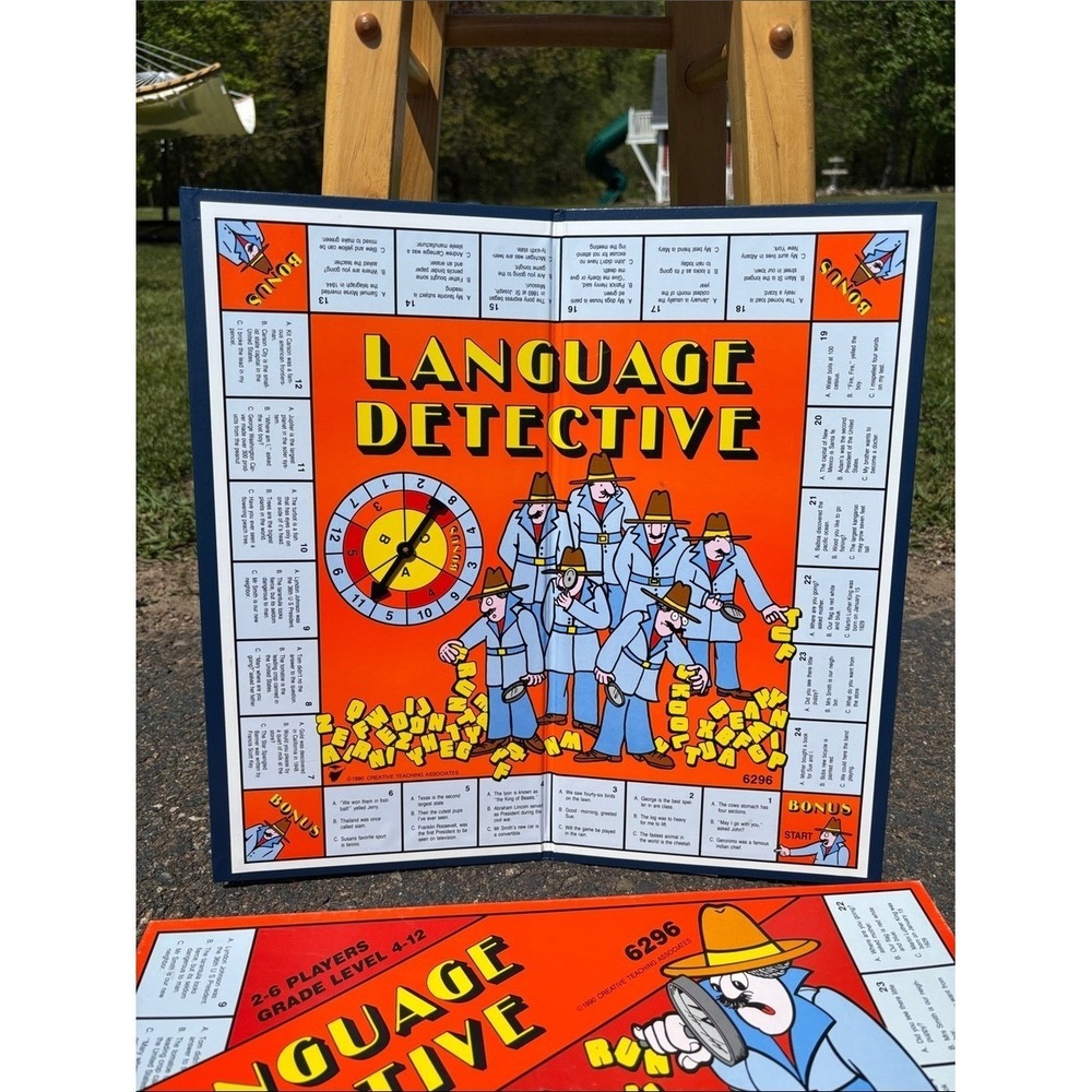 Language Detective Board Game